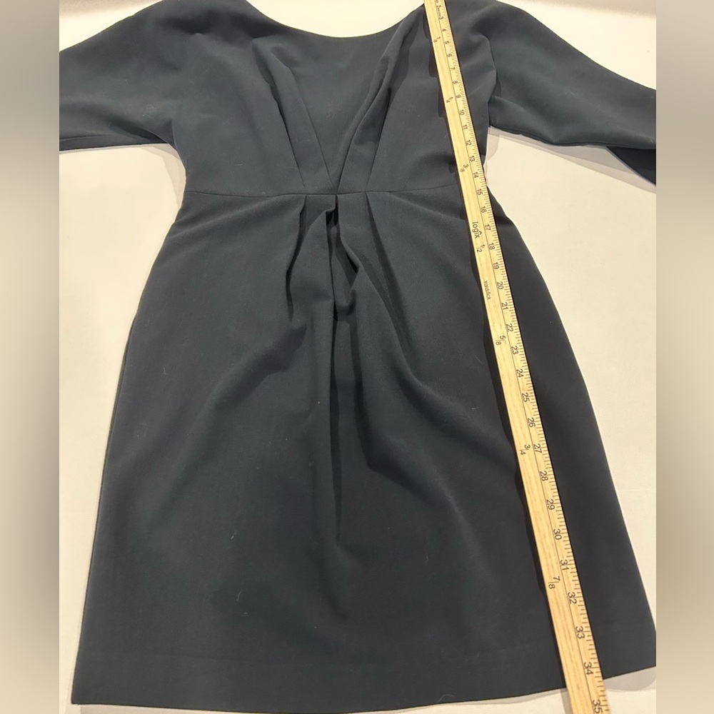 Black Halo Solid Sheath Dress Size 6 EUC - Picture 5 of 9